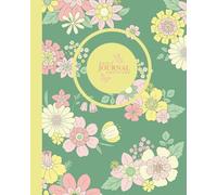 Daily Journal Gratitude: 200 pages, College Ruled, 8x10 Inch, Glossy finish, Made in USA