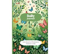 Daily Journal (green): You deserve 10 minutes of peace a day