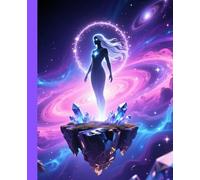 Daily journal - Notebook: Alian Girl Themed : 120 pages: 7.5x9.25" straight lines