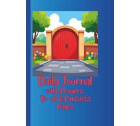 Daily journal with prayer: Bible verse ,Contact and To-Do notebook