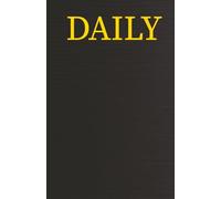 Daily Living Planner: Mood & Money, Notes and Activity Lists - All in One
