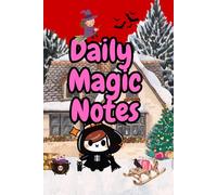 Daily Magic Notes: Cute Witch-Themed Lined Journal/Trim Size: 6” x 9”/Page Count: 150 pages