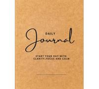 Daily Motivation Journal,: Set Intentions, Practice Gratitude, Track Wins, Mood Check, and Brain Dump for Everyday Motivation