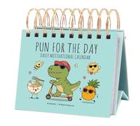 Daily Motivational Desk Perpetual Calendar With Puns Positive Quotes, 2026 Punnys Motivational Desk Calendar | Desktop Decoration For Home Offices, Funny Desktop Decor Gift