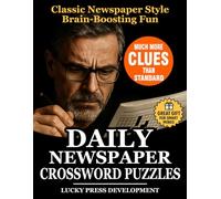 Daily Newspaper Crossword Puzzles: Classic Crosswords with Medium & Hard Challenges | Much More Clues for Endless Enjoyment - Large Print Puzzle Book for Adults & Seniors (Expert Crosswords)