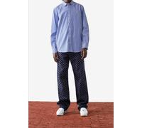 Daily Paper Mambo Long Sleeve Shirt White/blue Talla: S | Camisas Outlet | Unisex | Blanco