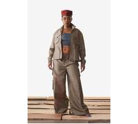 Daily Paper Sand Checked Kensine Pants Sand Check Talla: XS | Pantalones Cargo Outlet | Hombre | Marrón