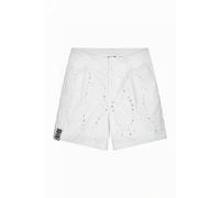 Daily Paper White Klevon Lace Shorts Talla: XS | Pantalones Cortos Outlet | Mujer | Blanco