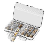 Daily Pill Box, Compact Medicine Organizer and Dispenser, Portable Travel Medicine Organizer with Clear Compartments, Compact Pill Dispenser for Outdoor, Supplements, and Medication