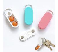 Daily Pill Case 3pcs, 6 Compartimentos Travel Pill Box para Pocket Purse, Medicina Caso, Impermeable Portátil Pastilla Suplemento Caso, Pastilla Contenedor para mantener la Vitamina