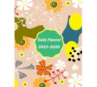 Daily planner 2025-2026 full page per day: Hourly Appointment Book | Agenda for 365 Days | Large Size 8.5 x 11