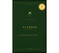 Daily planner 2026-2027: One page per day, Undated A5 size
