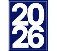 Daily Planner 2026 | A4 Size 3 Months Daily Planner Diary with Dates and Month Cut Index For Office, Student & Corporate