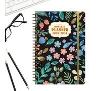 Daily Planner, 2026 Planner Weekly and Monthly, 5 Year Planning Coil Bound Datebooks for School Student Business Work Desk Scheduling