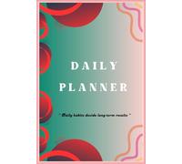 Daily Planner 2026 | Undated Daily Planner for Productivity, Time Management & Goal Setting | To-Do List, Schedule, Notes & Priorities | Minimalist Daily Planning Book