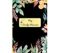 Daily Planner: 6x9 mini journal great for tracking day to tasks and goals