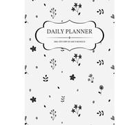 Daily Planner: 8.5x11 inches, 142 Pages | All-in-One Habit Tracker & To-Do List for Better Organization