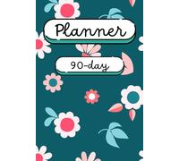 Daily Planner: 90-Day Productivity, Mood & Habit Tracker with Monthly Overviews, Weekly Reviews and Notes