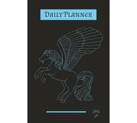 Daily Planner: A Neon Pegasus Soft Cover 375 Pg. Notebook for Fantasy Lovers to Organise Your Adventures