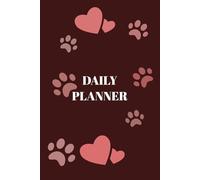 Daily planner for children and women, comfortable and high-quality paperback to organize your goals and plans.