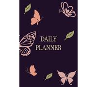 Daily planner for children and women, comfortable and high-quality paperback to organize your goals and plans.
