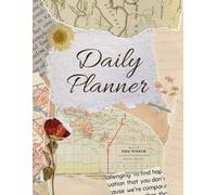 Daily Planner: Full Size Notebook, Full Year, Hour to Hour Planning, Tasks, Contacts, Gratitude, Easy to Track Accomplishments