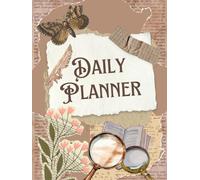 Daily Planner: Hard Cover, 200 Day (Undated) Success Guide, Track Appointments, Goals, Nutrition and Exercise On One Page