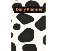 Daily Planner Notebook - Undated Daily Layout with Schedule, Priorities, and Notes - 6" x 9" Productivity Organizer - 365 Pages