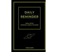 Daily planner - organized chaos (but make it cute): not a magic cure, just a simple notebook.