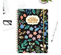 Daily Planner - Paper Weekly And Monthly Goal Datebook Organizer | Durable Time Management Notebook And Productivity Scheduler For School, Office, Home, Long-Term Planning