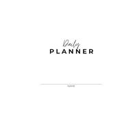 Daily Planner: Stay Organized and Achieve Your Goals.: Undated, Customizable Start Dates, Shopping List & More.