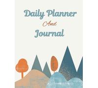 Daily Planner : Undated Daily Goal Planner, Organizer for Goal Setting & Daily Journal with Habit Tracking & hourly schedule