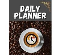 Daily Planner | Undated Productivity Journal - 8.5x11 - To-Do List Notebook for Goal Setting, Time Blocking, and Task Management: 200 pages | Boost Focus & Get Things Done