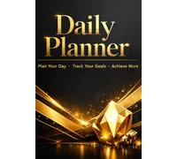 Daily Planner: Your 365-Day Guide to Productivity and Focus, Plan, Prioritize, and Achieve Every Day | 6x9 inches 365 Pages|