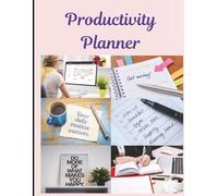 Daily Productivity Planner | Goal Setting, Habit Tracking, and Time Blocking Notebook for Focus & Success | 8.5 x 11 inch size, 121 pages