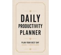 DAILY PRODUCTIVITY PLANNER: Plan Your Best Day, Undated 5-Month Organizer with Hourly Schedule, Goals and Reflection Pages