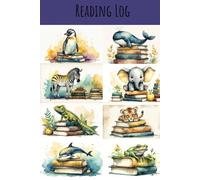 Daily Reading Log: "Reading Adventures: A Daily Log for Book Lovers with Guided Notes & Cute Animal Fun!" | For children wanting to record their ... 9*6, 230 lined pages, with guided notes