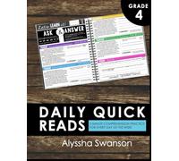 Daily Reading Warm Ups: Passages for Bell Ringers or Daily Quick Reads - 4th GRADE