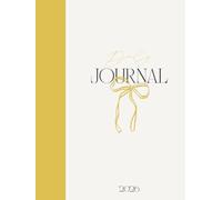 Daily Reflection Journal 2026 - Golden Ribbon Edition: Large 8.5 x 11 Daily Writing Notebook for Mindfulness, Self-Reflection & Personal Growth (150 Pages)
