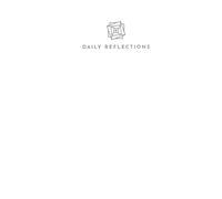 DAILY REFLECTIONS: A 26-week bible & reflection journal