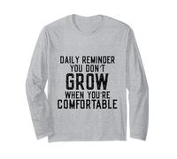 Daily Reminder You Don't Grow Motivational Comfort Zone Manga Larga