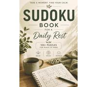 Daily Reset Sudoku Book: sudoku puzzle for a Daily Reset | Botton Tile | 6x9 inches, 110 pages | 100+ Puzzles | Solutions Included