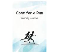 Daily Running Journal | 365+ day running log | Track daily runs, races, goals and achievements | 6”x9”, 50 pages