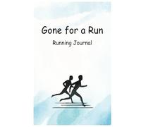 Daily Running Journal | 365+ day running log | Track daily runs, races, goals and achievements | 6”x9”, 75 pages