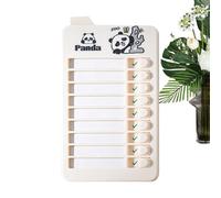 Daily Schedule Chart - Junta de tabla de rutina con colores visuales, organización de clases en casa, Kindergarten Preschool Activity Planner, Home Learning Tool for Easy Routine