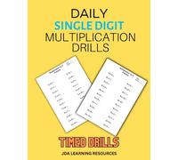 Daily Single Digit Multiplication Drills: Master Multiplication with Timed Drills