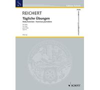 Daily Studies Op5 Tagliche Ubungen For Flute by Mathieu Andre Reichert (1986-04-01)