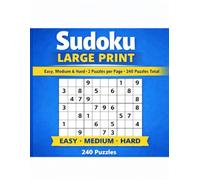 Daily Sudoku Challenge: Brain-Training Puzzles for Beginners & Experts: Sudoku Puzzles for All Ages