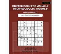 Daily Sudoku Large Print for Seniors: 250 Easy, Medium & Hard Puzzles for Everyday Brain Training | Big, Easy-to-Read Grids with Solutions
