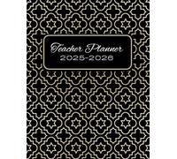 Daily Teacher Planner 2025-2026: Academic Year Organizer (Aug-July), 8.5"x11" Lesson Book with Timetables, A4 Format, 408 Pages